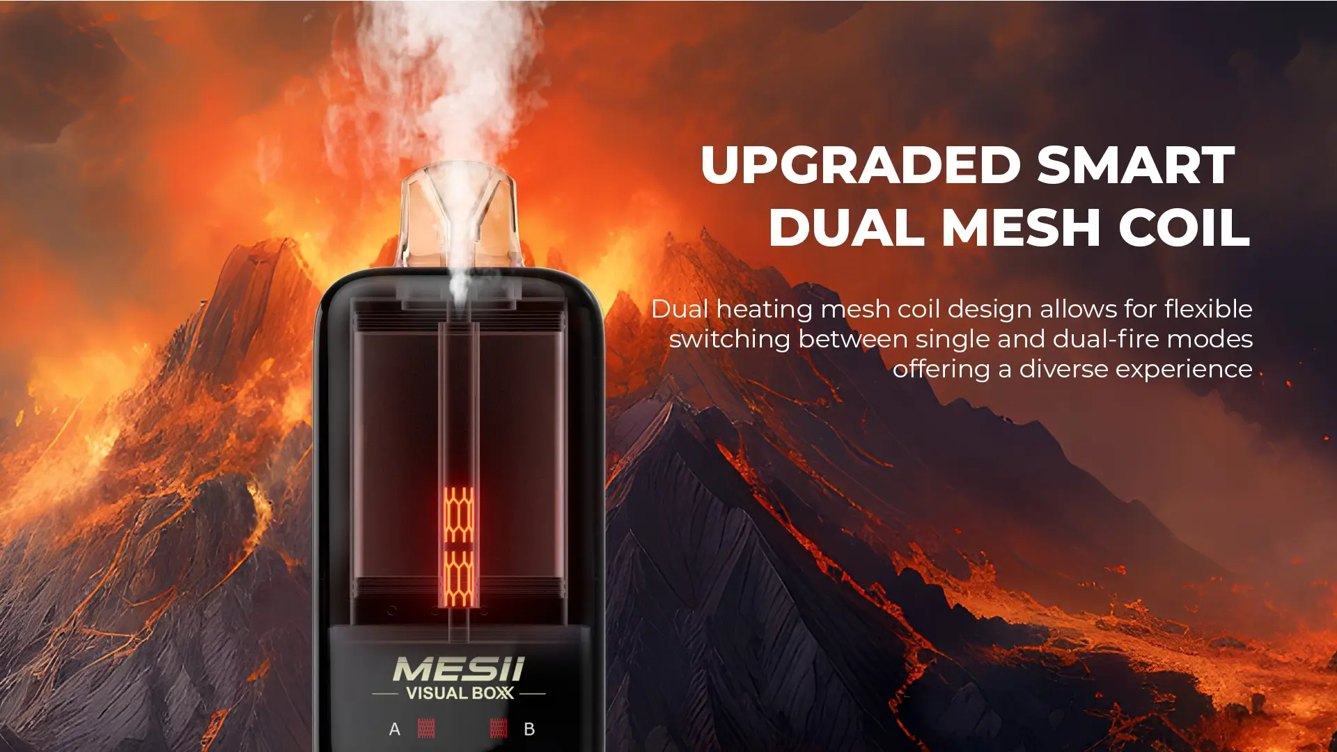 Miesii Vape 16000 Side View
